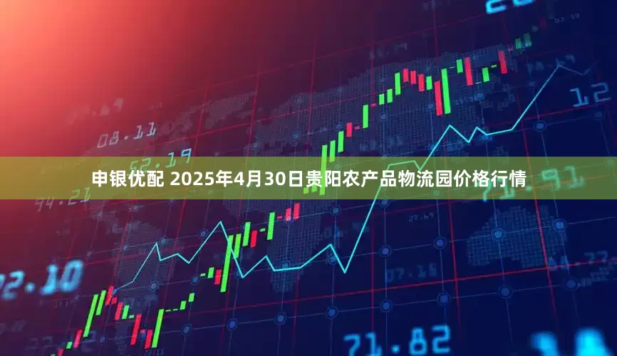 申银优配 2025年4月30日贵阳农产品物流园价格行情
